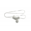 Šperky Nina - Strieborný náhrdelník 925/1000 s kryštály Swarovski - retpri ag H 004 (Strieborný náhrdelník 925/1000 s kryštály Swarovski - retpri ag H 004)