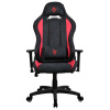 AROZZI herní židle TORRETTA SuperSoft/ látkový povrch/ černočervená TORRETTA-SPSF-RED