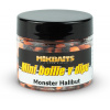 Mikbaits Mini boilies v dipe 50ml 6-8mm Monster Halibut