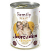 Family FIRST FAMILY FIRST Dospelé kuracie s repou - Mokré krmivo pre psov - 400 g