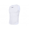 Unisex funkčné tričko bez rukávov SANTINI Lieve White - XS/XXS