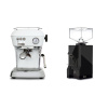 Ascaso Dream ONE, Cloud White + Eureka Mignon Silenzio, BL black