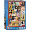 Eurographics Ballroom Dancing Vintage Posters 1000 dielov