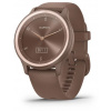 Garmin vívomove Sport Peach Gold/Cocoa, silikonový řemínek 010-02566-02