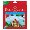 Faber Castell FC-120148 Farebné ceruzky Faber-Castell Castle šesťhranné kartónové puzdro so 48 ks