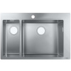 Hansgrohe Drezy Zabudovaný drez S711-F655, nehrdzavejúca oceľ 43309800-HG