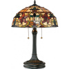 Tiffany stolní lampa KAMI