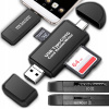 Čítačka pamäťových kariet Micro SD TF Micro USB USB-C 5v1 pre notebook telefónu