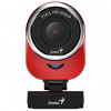 Genius Full HD Webkamera QCam 6000 1920x1080 USB 2.0 červená Windows 7 a vyšší FULL HD, 30 FPS