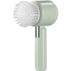 CleanMaxx Akku-Reinigungsbürste 4-tlg. 5V mint 2 Geschwindigkeitsstufen 13380 CLEANmaxx akumulátorová čistiaca kefa 4-dielna 5V mincovňa 2 stupne rýchlosti 1 ks; Akku-Reinigungsbürste 4-tlg. 5V mint 2