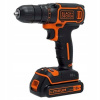 Skrutkovač Black+Decker akumulátorové napájanie 18 V BDCDC18