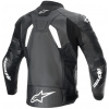 Bunda GP PLUS R 4 AIRFLOW, ALPINESTARS (čierna/biela, veľ. 54)