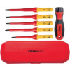 Sada skrutkovačov Strend Pro, VDE 8 dielna, ploché + Phillips, elektrikárske