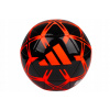 Futbalová lopta Adidas STARLANCER CLUB ČIERNO-ČERVENÁ IP1650 r 3