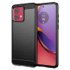 Techsuit – Carbon Silicone – silikónový kryt pre Motorola Moto G84 – čierny KF2314831