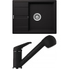 Set Schock S17-2 (dřez Manhattan D-100 Nero + baterie Cosmo.120 Nero)