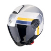 Prilba Scorpion EXO-CITY II BLUR White Silver Yellow Veľkosť: M (57-58 cm)