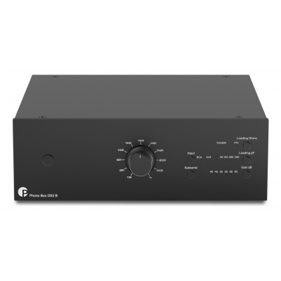 Pro-Ject Phono Box DS3 B - Plně symetrický gramofonový předzesilovač, černý