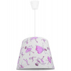 Light Home Detské závesné svietidlo Cone, 1x textilné tienidlo so vzorom (výber z 9 vzorov)