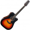 Takamine GD30CE-12 Brown Sunburst Brown Sunburst