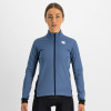 SPORTFUL Cyklistická vetruodolná bunda - NEO SOFTSHELL - modrá/čierna M