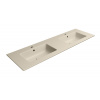 GSI PURA keramické dvojumývadlo Slim 142x46cm, creta mat 8889108
