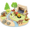 Drevená herná sada Tender Leaf - kempovanie uni