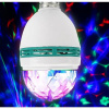 E27 LBMPL 0044 3W RGB LED (Disco Mini Party LED žiarovka otočná)