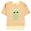 The Mandalorian The Child Girls Double Sleeved T shirt