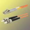 Optický patchkabel duplex LC-ST, 50/125 µm MM, 2 m, OM2 - Optický patchkábel duplexní, LC-ST, 50/125µm MM, 2m