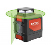 EXTOL PREMIUM 8823307 Laser zelený liniový 30m, křížový samonivelační