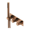 Omnires Contour vaňová/sprchová batéria podomietková medená CT8035/1CPB