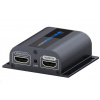 PremiumCord HDMI extender na 50m přes jeden kabel Cat6/6a/7, lokální HDMI výstup khext60-2