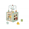 Tooky Toy Kocka s aktivitami Lúka Pastel