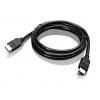 Lenovo 2.0m HDMI HDMI kábel 2 m Typ HDMI (štandard) Čierna (0B47070)