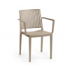 Rojaplast Křeslo BARS ARMCHAIR - taupe