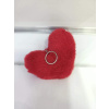 Kľúčenka – plyšové červené srdce ❤️