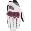 rukavice CHROME V2, ALPINESTARS, dámské (bílá offwhite/purpurová, vel. L)