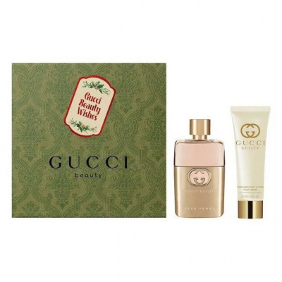 Gucci Guilty Pour Femme SET: Parfumovaná voda 50ml + Telové mlieko 50ml pre ženy