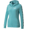 Dámska mikina Puma Power Tape Full-Zip Hoodie TR Blue M