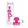 Banquet Láhev na pití 750ml YOGA New tritan RŮŽ