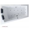 Sanovo Dior Air 150x85 cm, asymetrická hydromasážna vaňa Umiestnenie: Pravé prevedenie