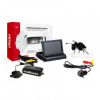 Asistenty parkovania TFT02 4,3 s kamerou HD-305-LED 4-senzorové, biele Amio