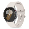 Tech-Protect silikónový pre Samsung Galaxy Watch 4/5/5 Pro/6/7/FE Béžový TEC313815