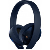 Sony PlayStation Gold Wireless Headset Navy Blue 500M Limited Edition