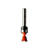 CMT C818 Fréza pre rybinový spoj s ložiskom - D16x25,4 L68,3 7° S=9,5 HW