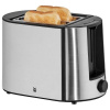 WMF Bueno Pro topinkovač, 870 W, 6 úrovní opekání, odnímatelná přihrádka na dorbky, nerez / černá 6130225007