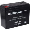 Powery Batéria MP7-6S - 7Ah Lead-Acid 6V - neoriginálna