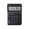 Casio Kalkulačka MS 10 F, čierna, stolová s prevodom meny,výpočtom DPH,% vrát. zisku