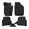 Koberce Gumenné J&J AUTOMOTIVE Škoda Fabia 2015-2021 4ks so zvýšeným okrajom